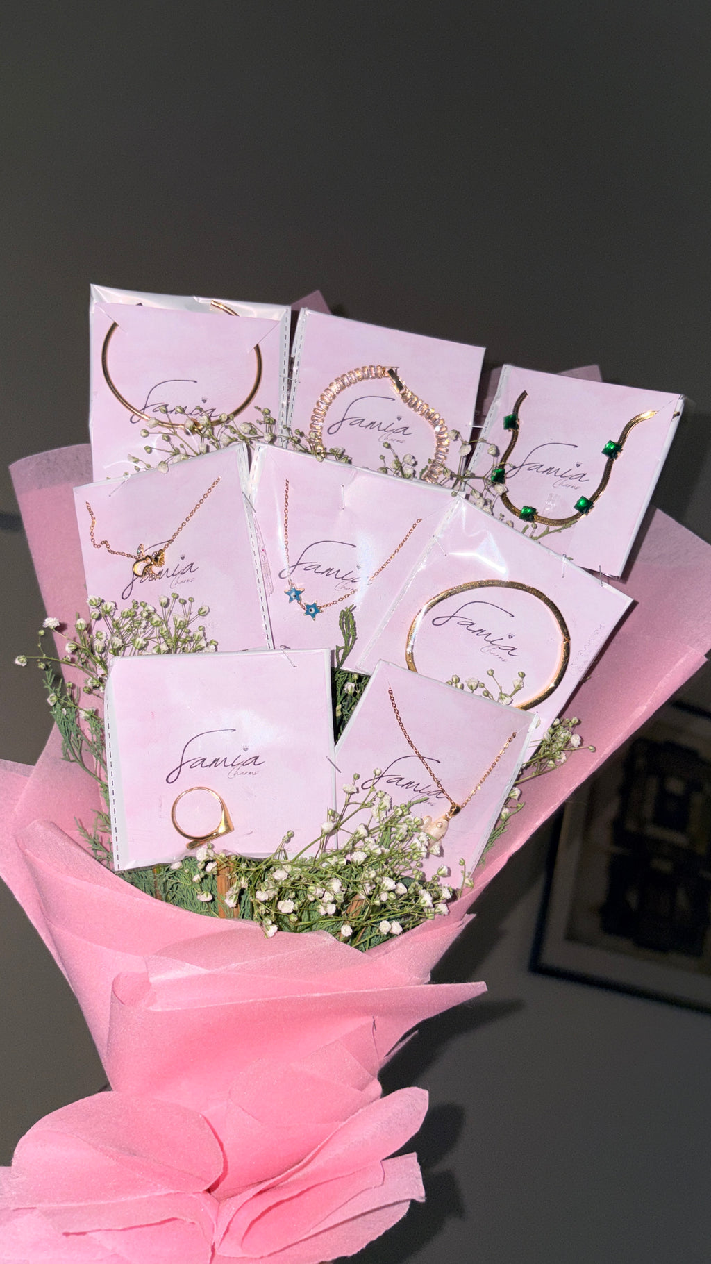 Jewllery bouquet