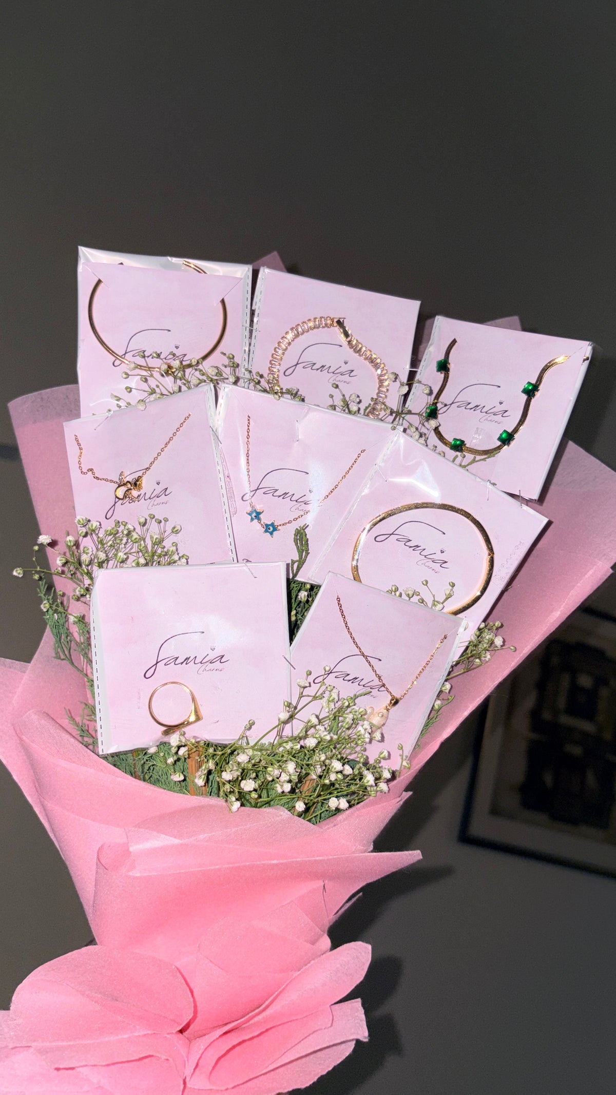 Jewllery bouquet