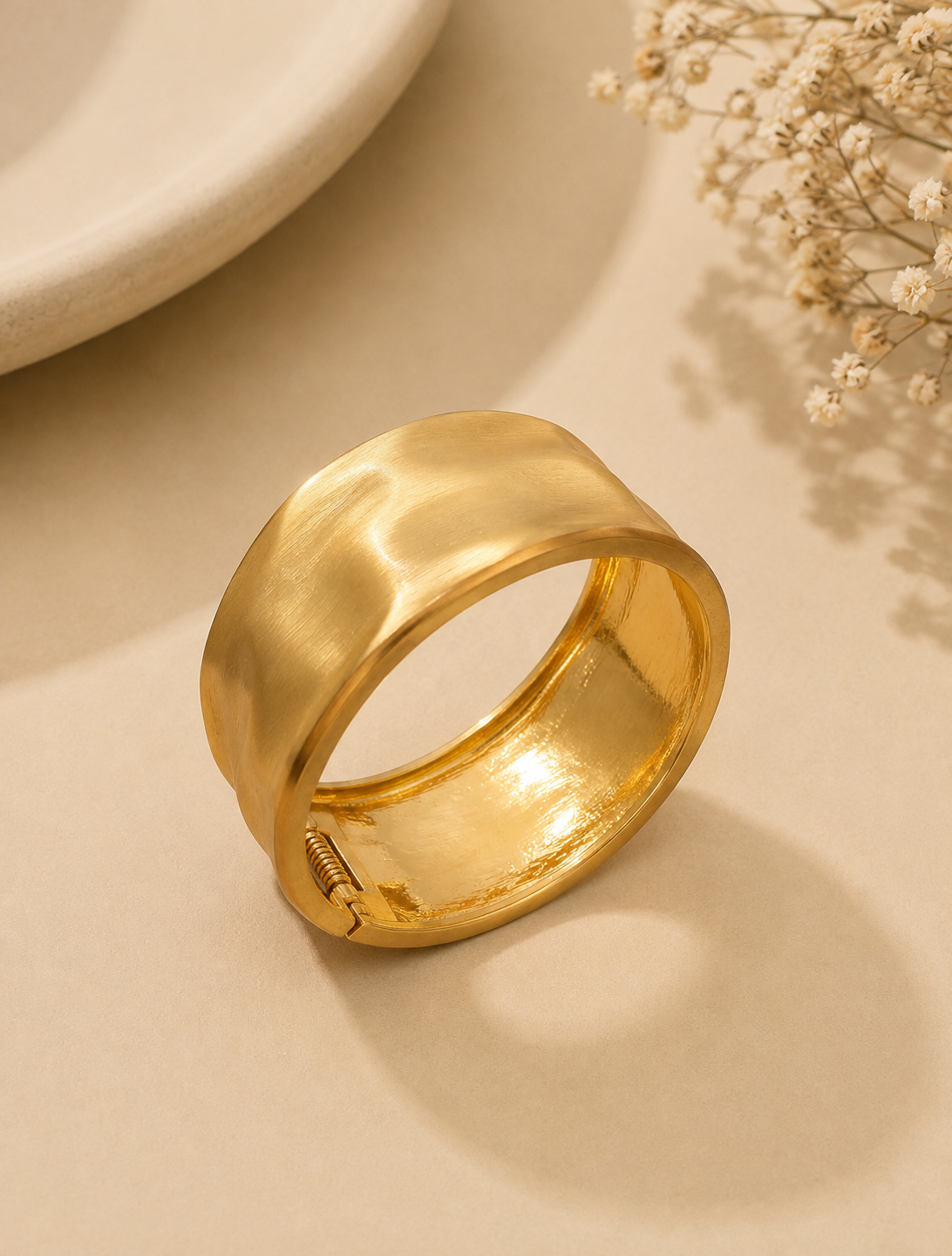 Textured Chunky Bangle