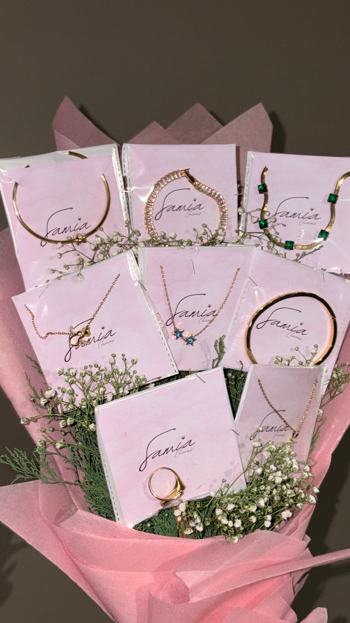 Jewllery bouquet