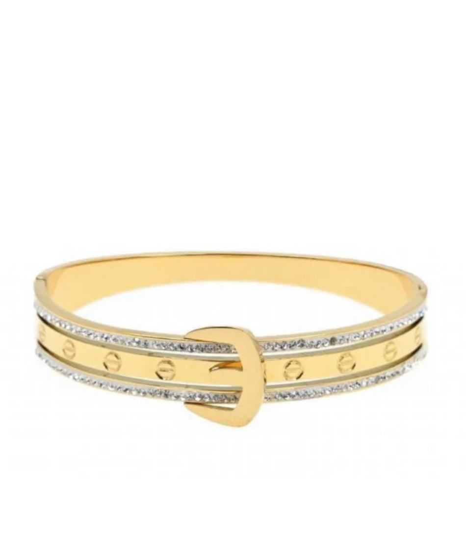 Cartier belt studded cuff
