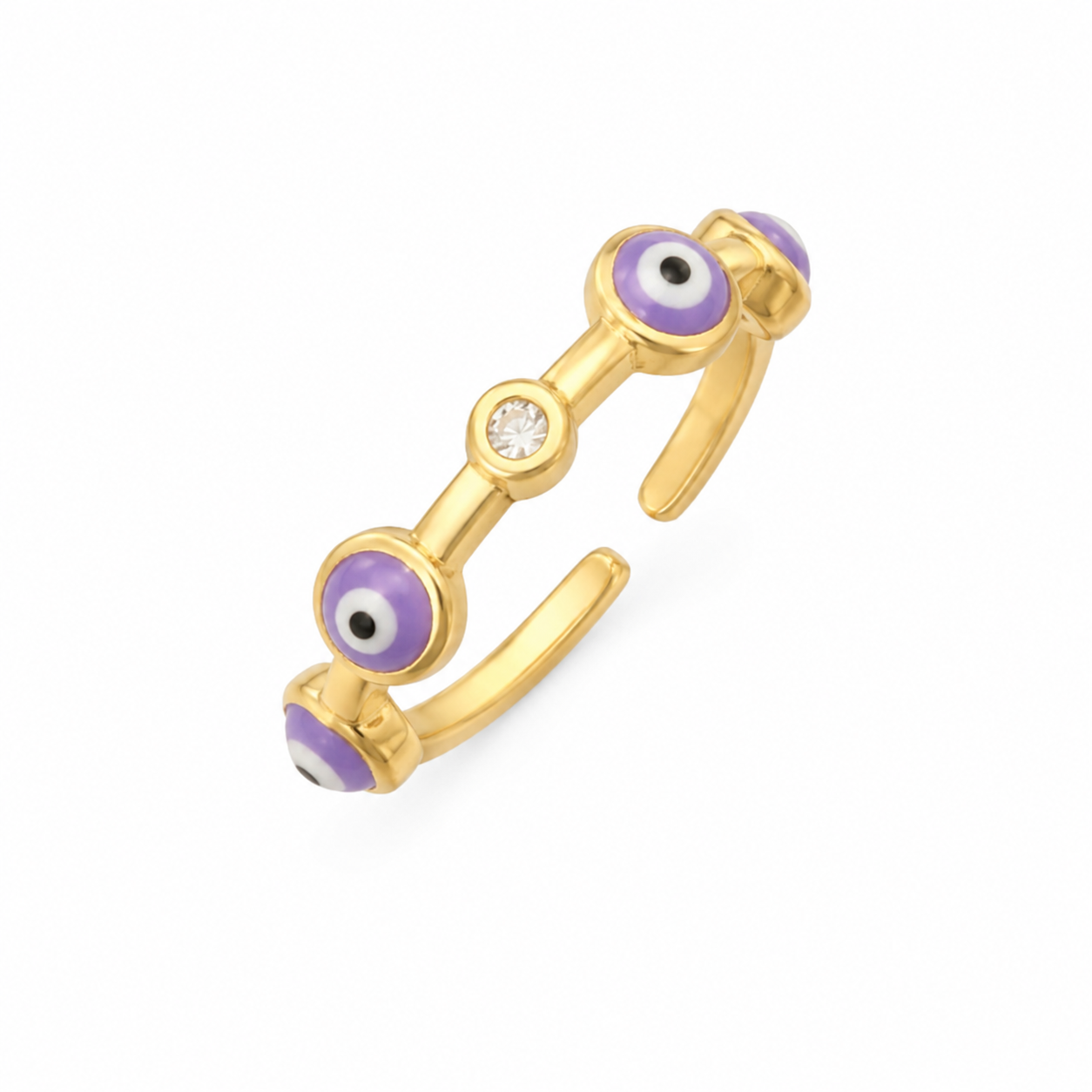 Evil eye ring