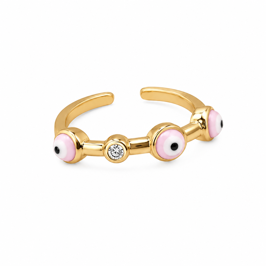 Evil eye ring