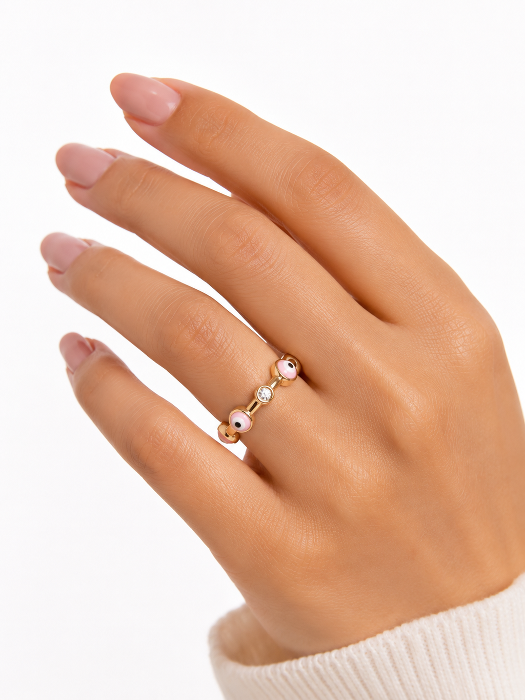 Evil eye ring