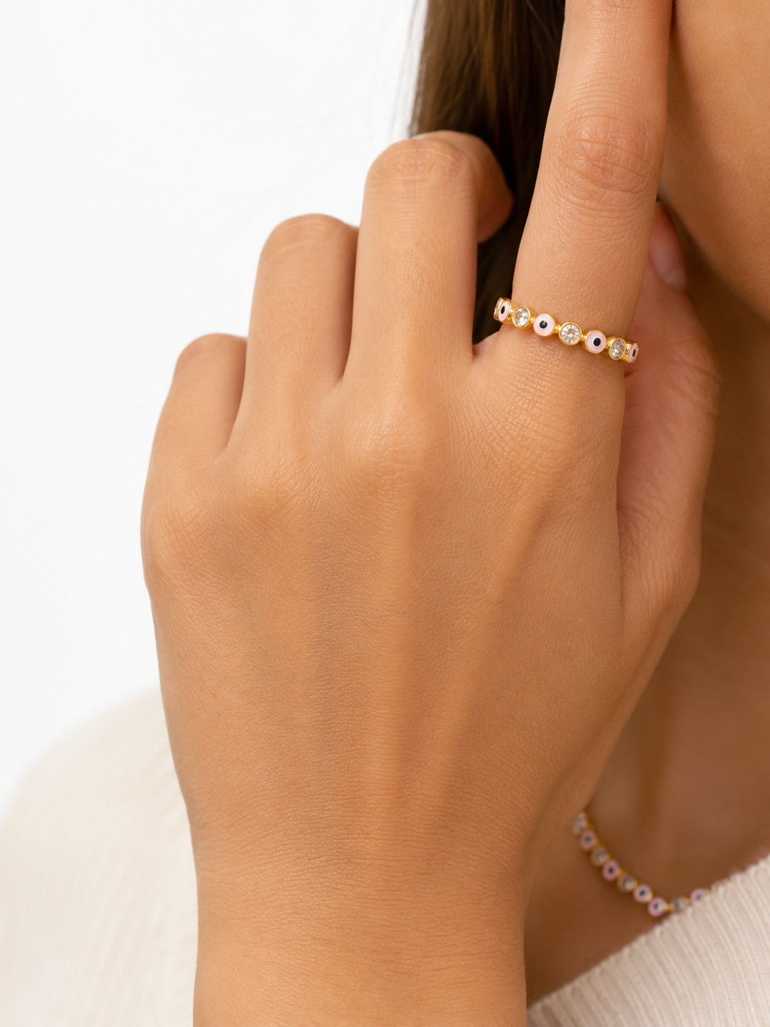 Evil eye ring 2.0
