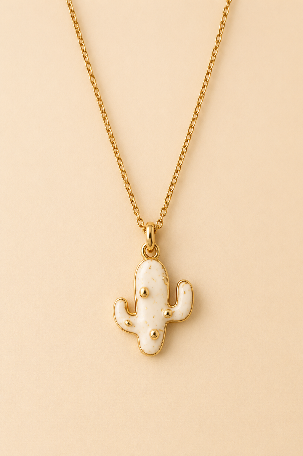 Cactus neck chain