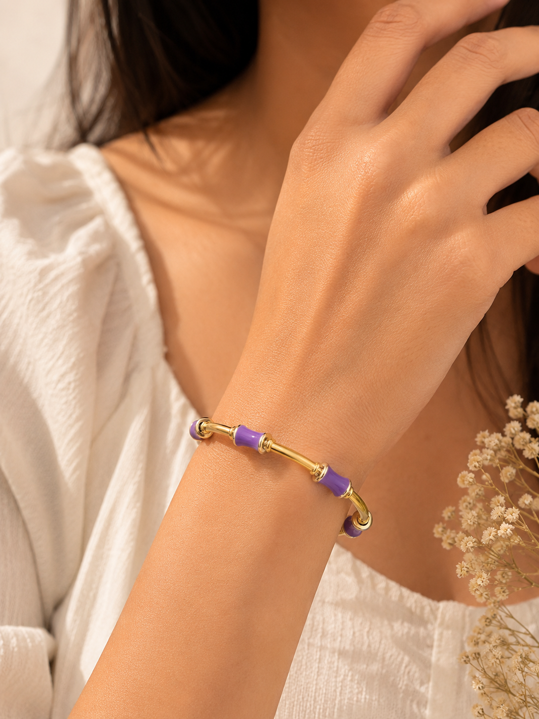 Purple Hand Cuff