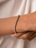Tennis Bracelet Rose Gold