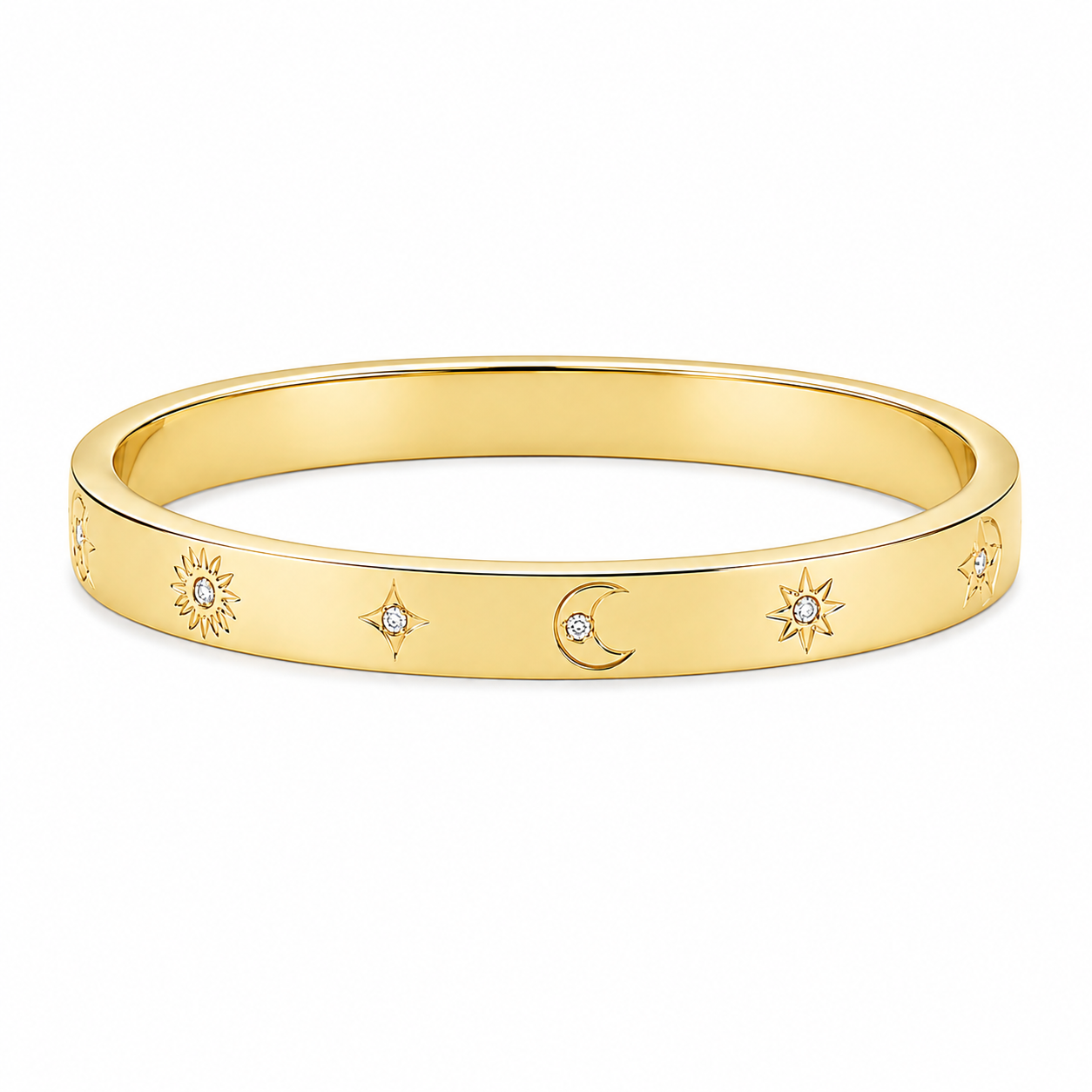 Gold cuff