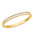 Diamond studded cuff