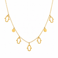 Luna charm neck chain