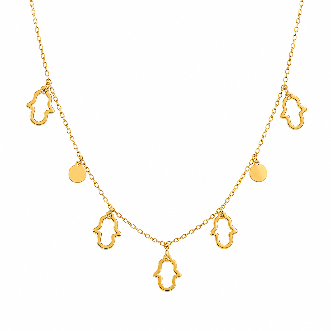 Luna charm neck chain